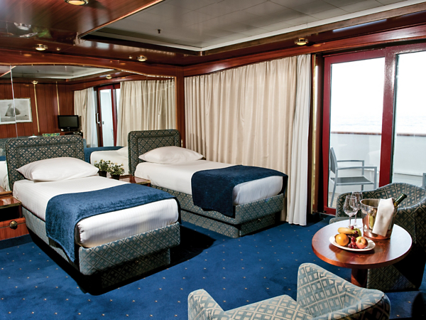 Phoebe Deck Category PHS: Cabins 601—604