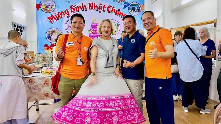 "Mrs. Harriet" and Minh Tu Orphanage: A Meeting 20 Years in the Making