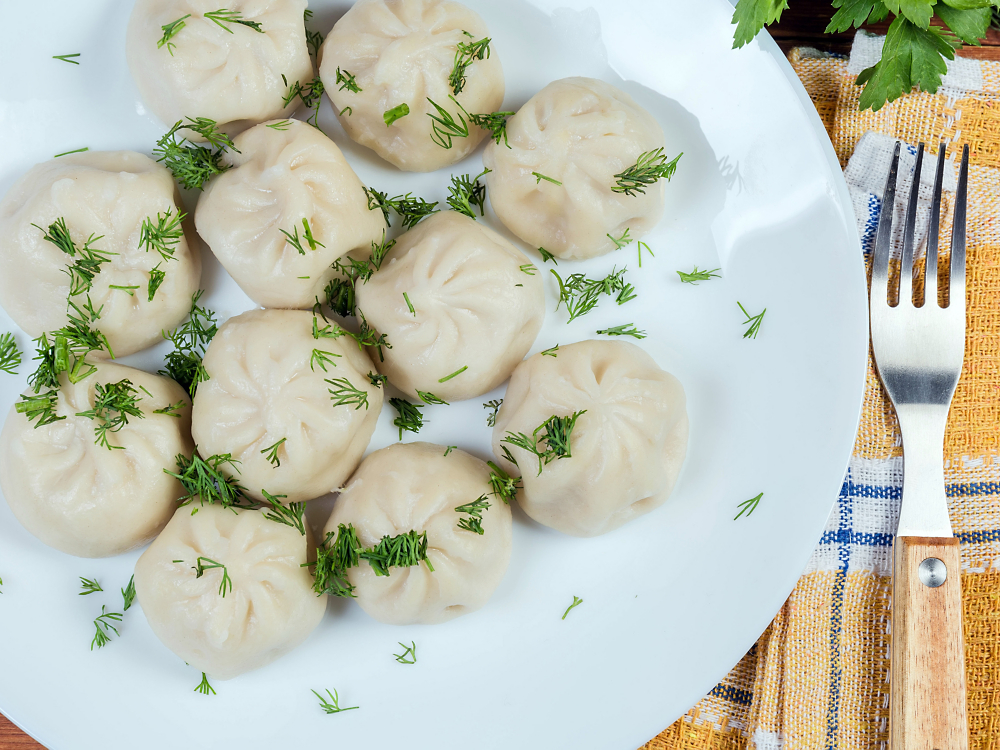 Georgian khinkali