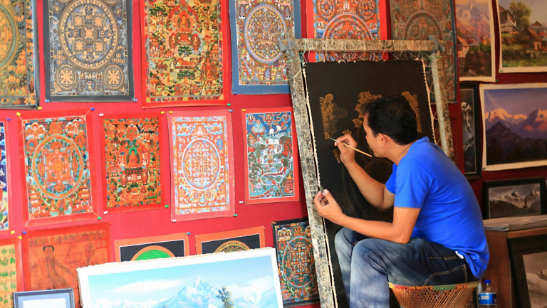 Travel Memories Through Collected Art