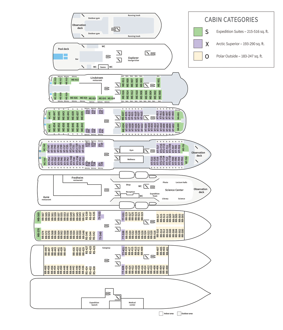 Deck Plan Overview
