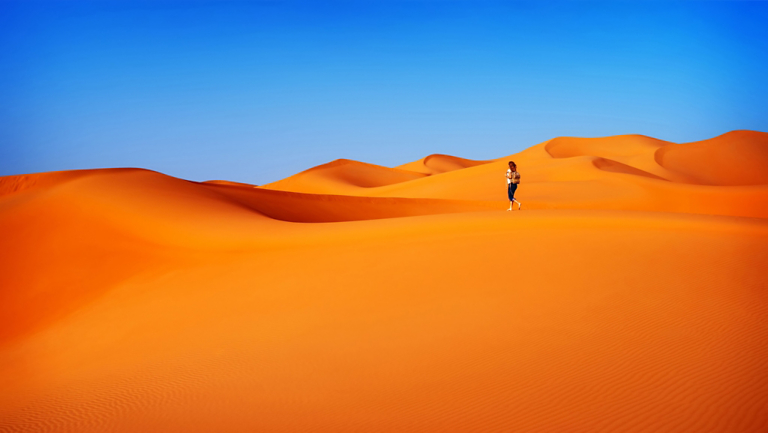 Lingering Grains of Thought on the Desert