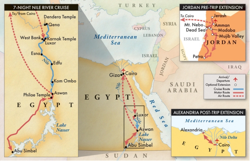 Nile River Valley Multi Day Tours from Egypt
