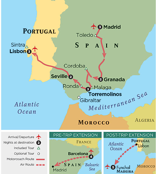 grand circle trips to spain and portugal